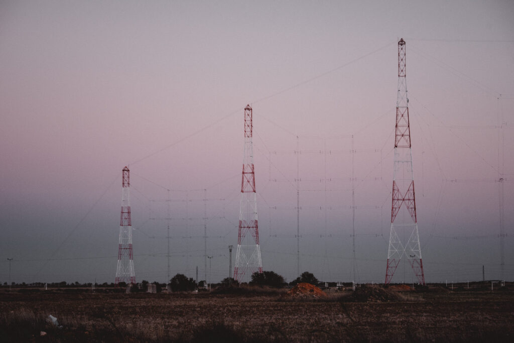 Wireless Infrastructure tower installation on leased land, showing how telecom equipment supports long-term ground lease value and connectivity expansion. Wireless lease buyouts.